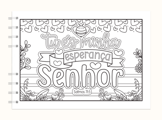 Colorindo Versículos #01