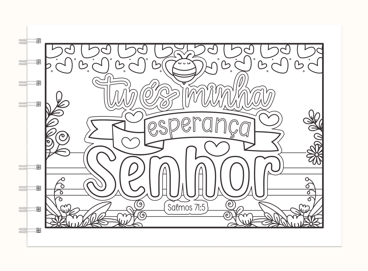 Colorindo Versículos #01