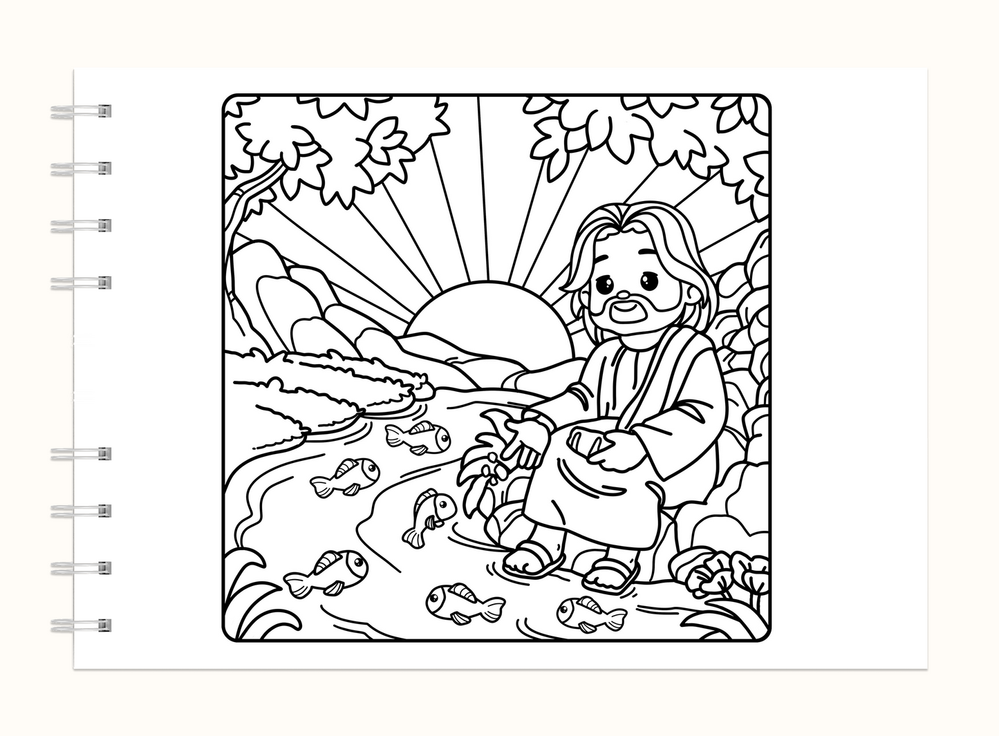 Colorindo com Jesus #01