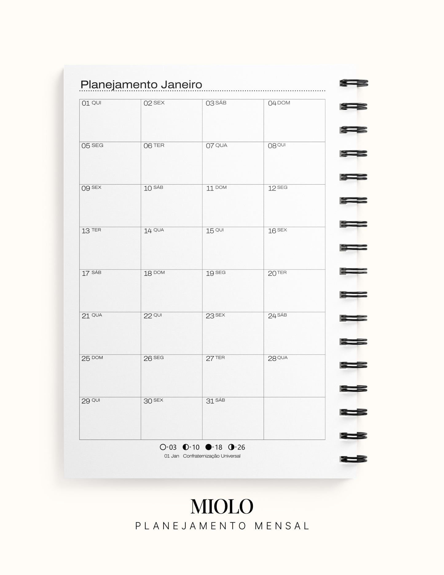 Agenda Edificante 2026