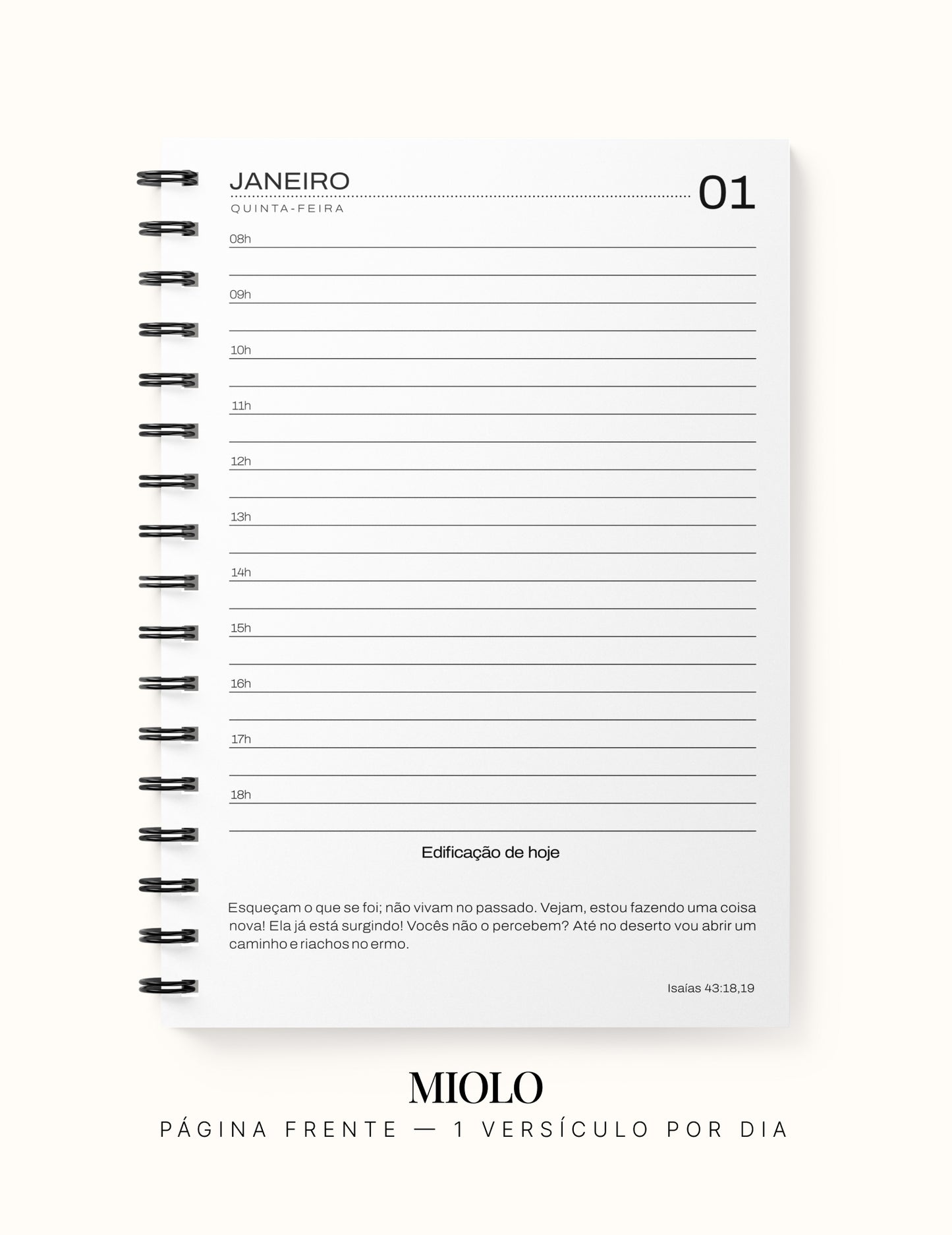 Agenda Edificante 2026