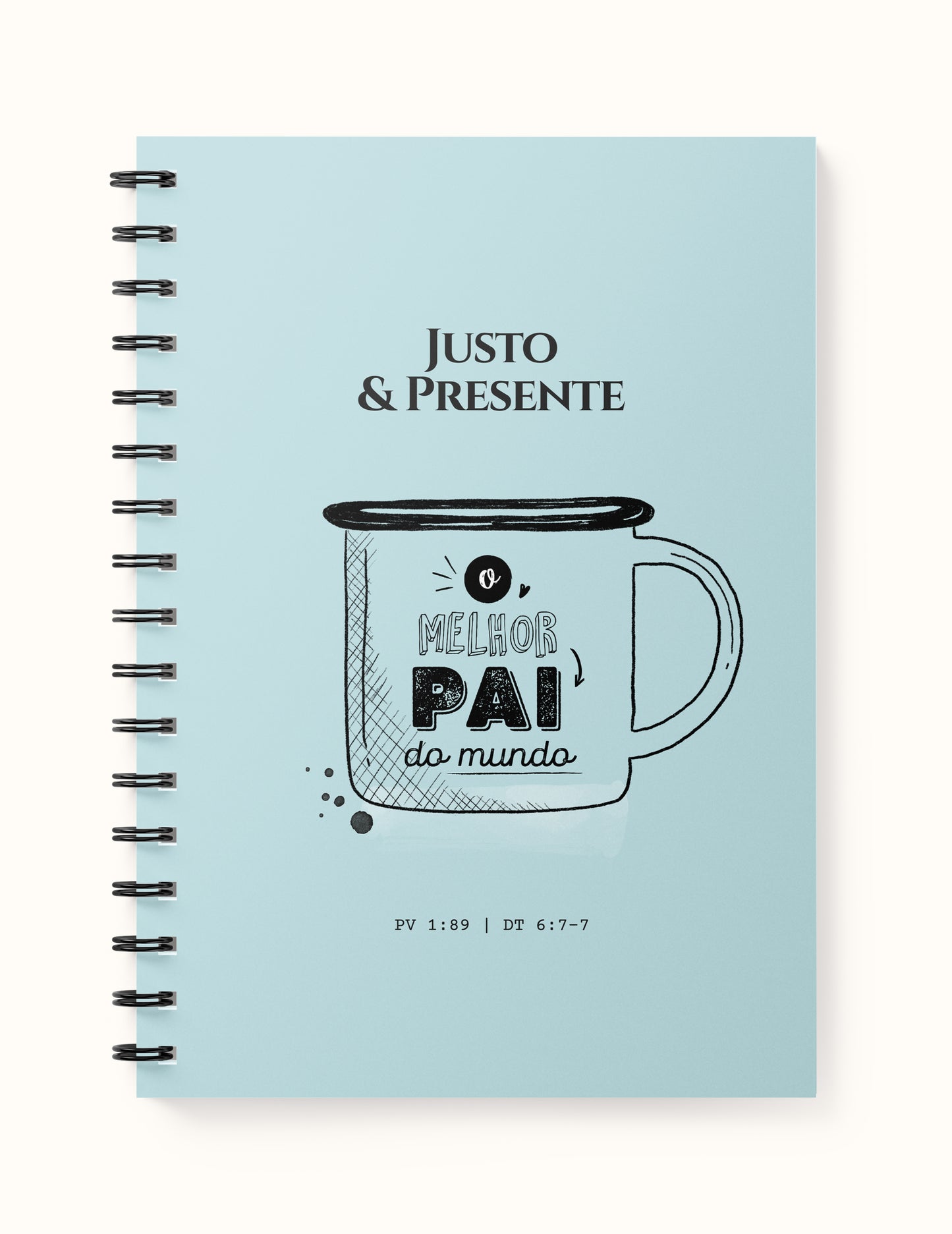 Justo & Presente – Caderno para o Dia dos Pais – Caneca