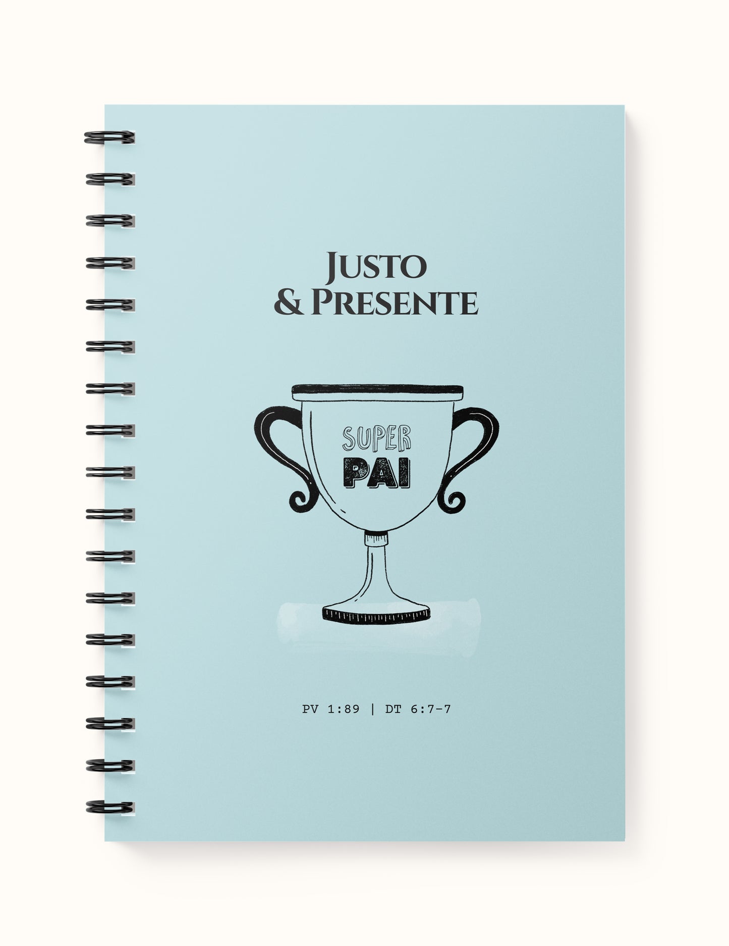 Justo & Presente – Caderno para o Dia dos Pais – Troféu