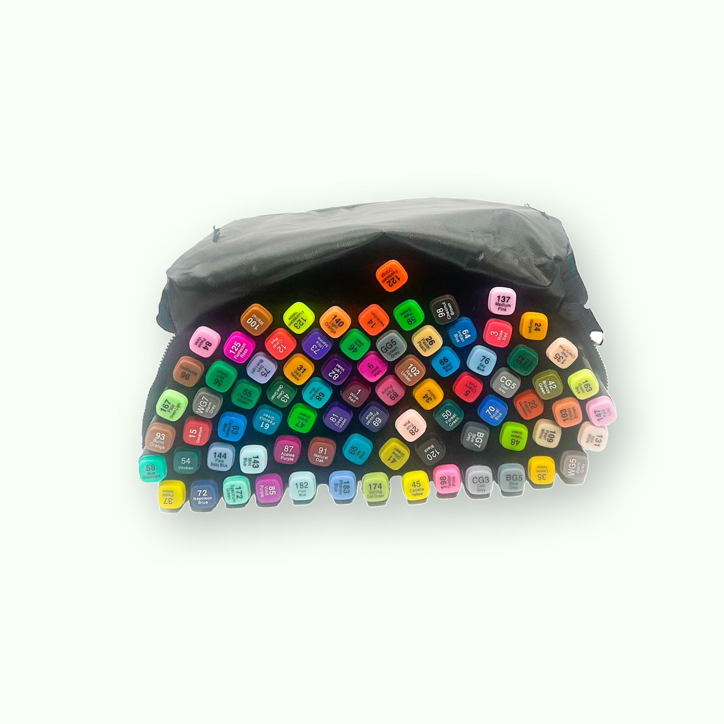 Kit com 80 Marcadores Artísticos