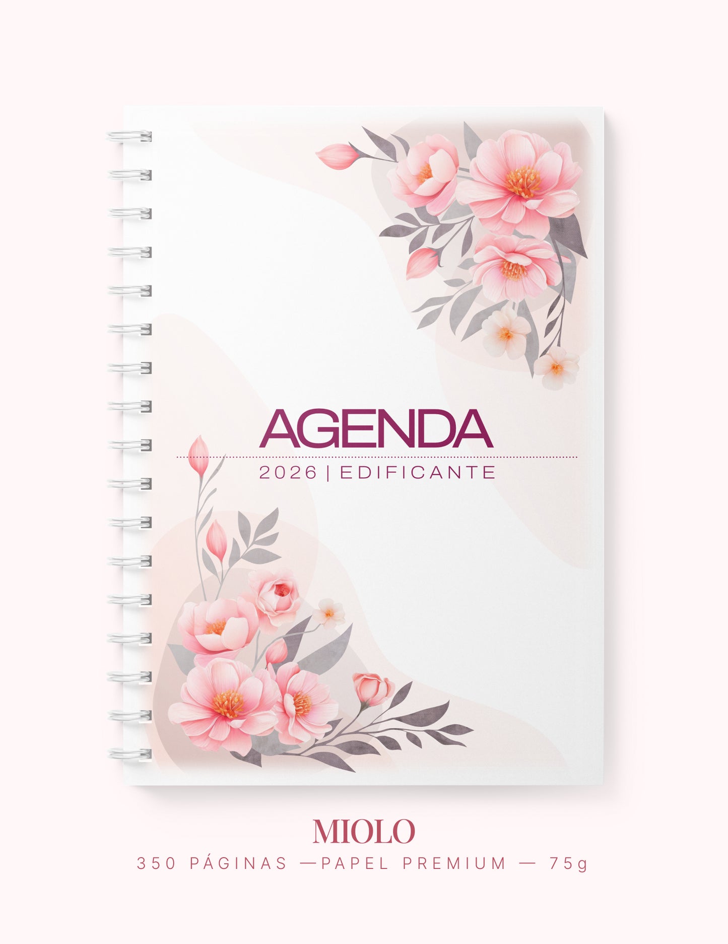 Agenda Edificante 2026 - Floral